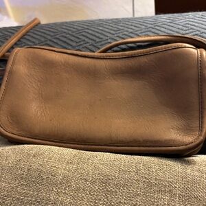 Coach Tan Leather Shoulder Bag